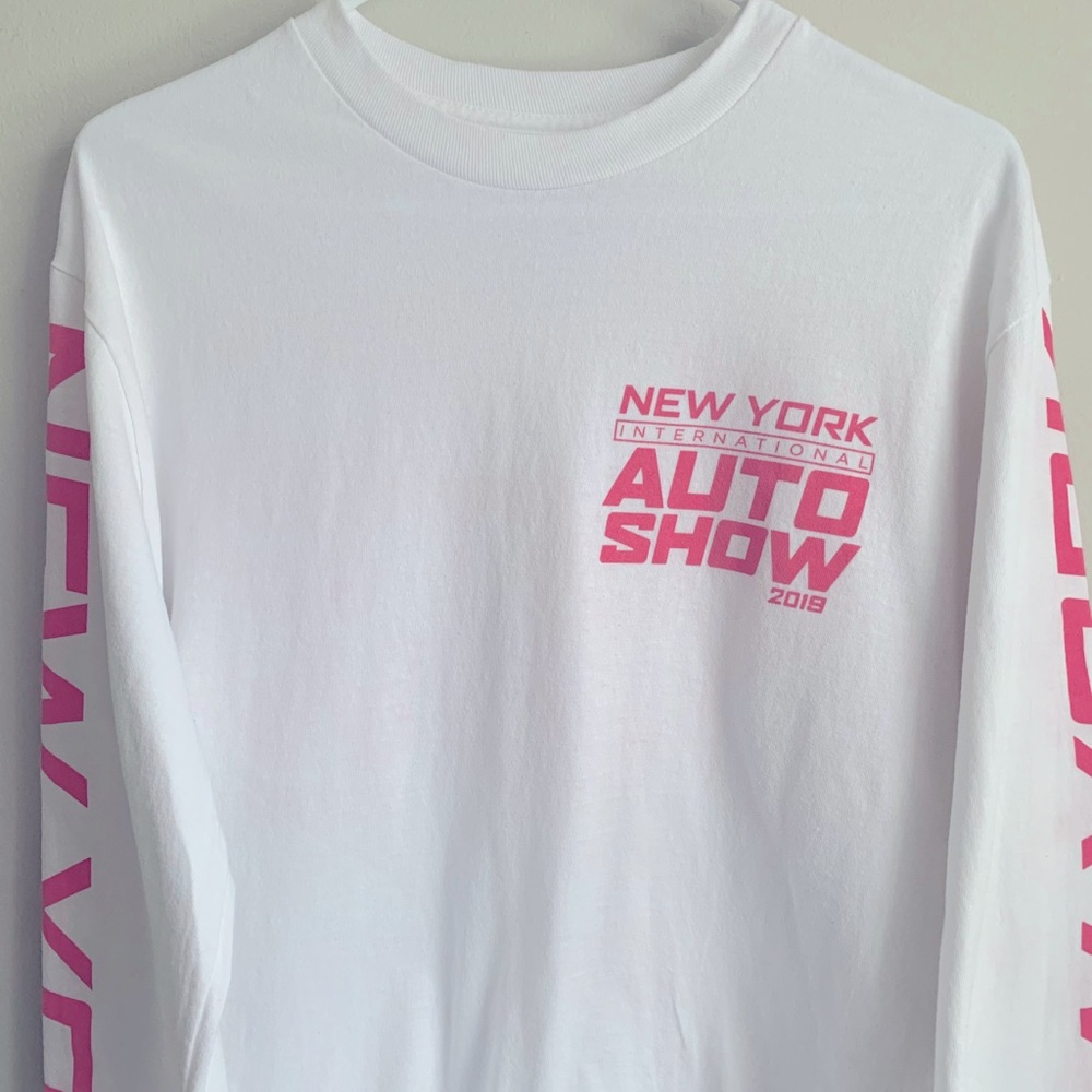 NY Auto Show, 2019 Long sleeve tee shirt